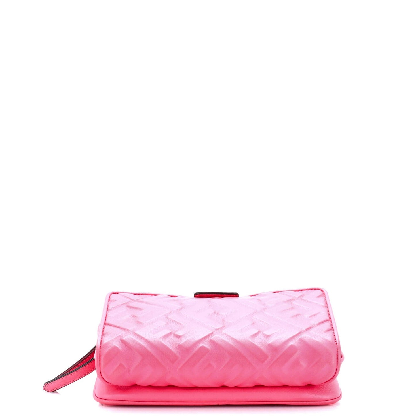 Fendi Upside Down Bag Zucca Embossed Leather