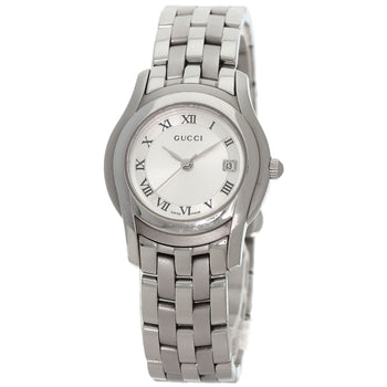 Gucci Round Face Watches 5500L Stainless Steel/Stainless Steel