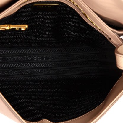 Prada Embleme Flap Bag Saffiano Leather Small