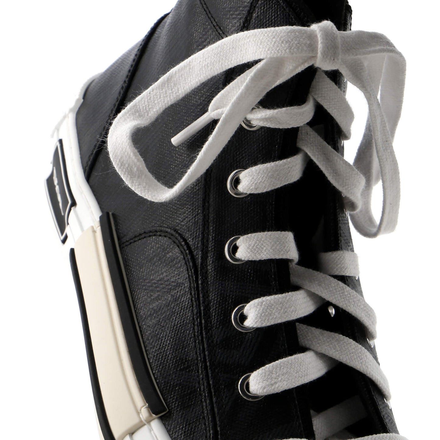 Christian Dior Men'S B23 High-Top Sneakers Cd Diamond Coated Canvas