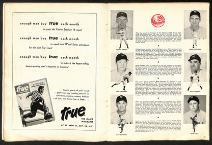 1947 World Series Program Brooklyn Dodgers Vs.