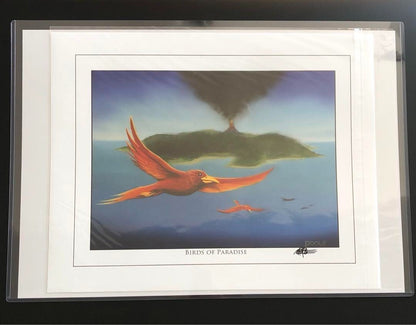 Birds Of Paradise Mtg Mark Poole Magic The Gathering Art Print