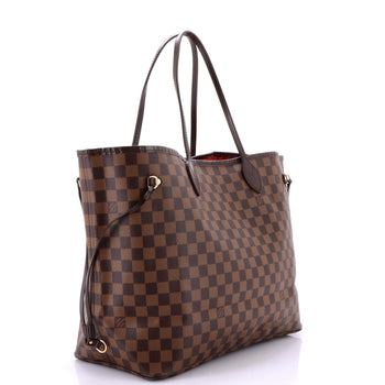 GM Louis Vuitton Neverfull Tote Damier