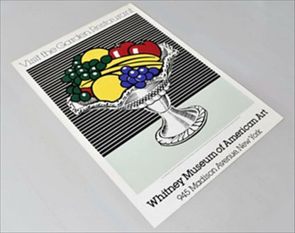 Roy Lichtenstein Silkscreen Poster