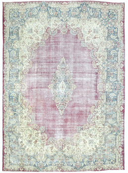 10X13 Ft Handmade Antique Distressed Oriental Rug