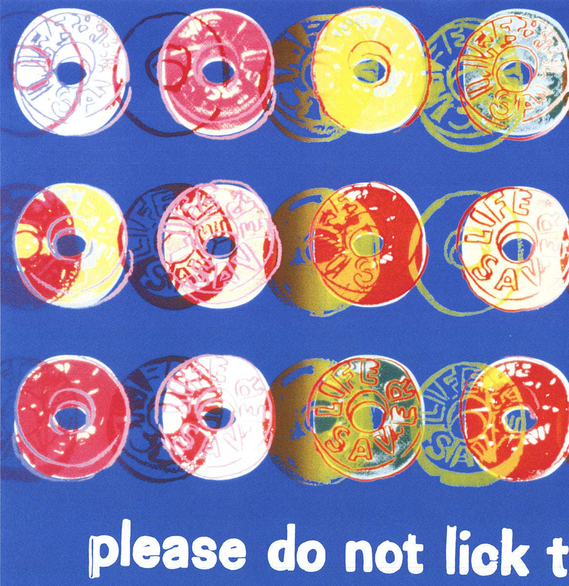 Andy After Warhol Ads: Life Savers (Blue) " Poster Pop Art