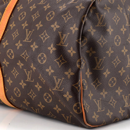 55 Louis Vuitton Keepall Bandouliere Bag Monogram Canvas