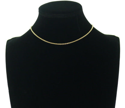 Cartier Chain Necklace Forsa 42Cm 18K 750 Yellow Gold
