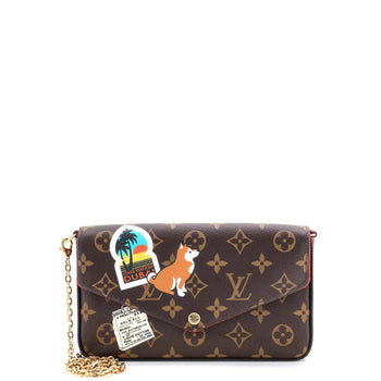Louis Vuitton Felicie Pochette Limited Edition Monogram Canvas