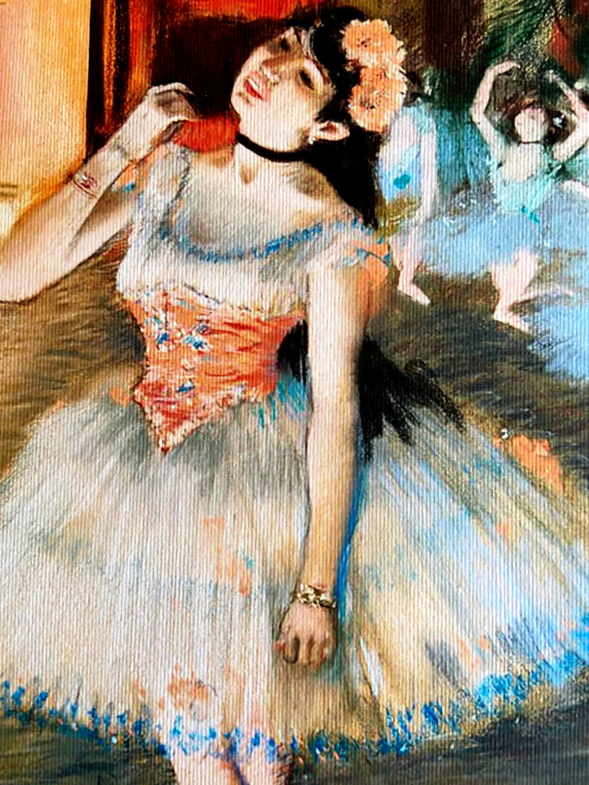 Edgar Degas Lithograph From An Coa Pastel, Hand Numbered