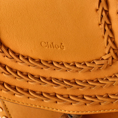 Chloe Hudson Handbag Whipstitch Leather Medium
