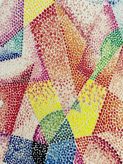 Gino Severini Lithograph 1966 Lithograph Coa