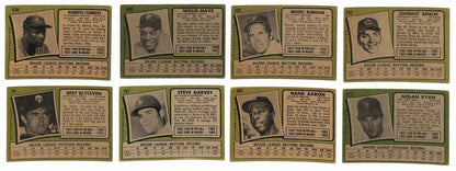 1971 Topps Baseball Complete Set (752) Cards