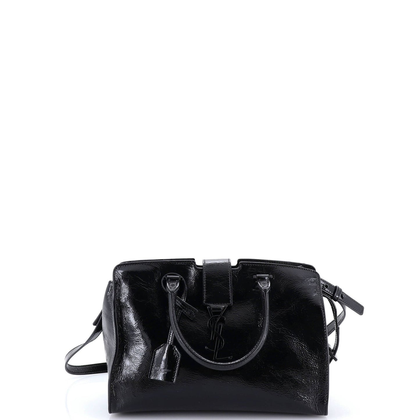 Saint Laurent Monogram Cabas Patent Baby