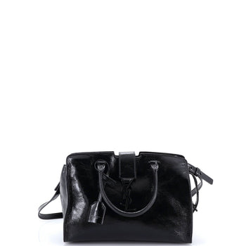 Saint Laurent Monogram Cabas Patent Baby
