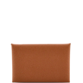 Hermes Calvi Duo Card Holder Epsom