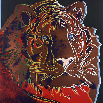 Andy Warhol Endangered Siberian Tiger 