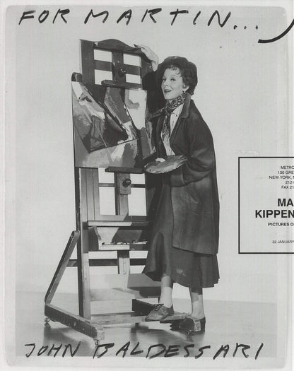 Martin Kippenberger For Martin " Offset Lithograph Contemporary