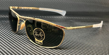 RAY BAN Olympian RB3119M 001 31 Gold Green Men's