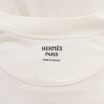 Hermes Women'S Chevaloscope Crewneck Sweater Embroidered Cotton