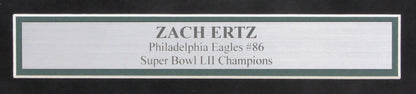 Zach Ertz Eagles Signed/Autographed Sb Lii Photo