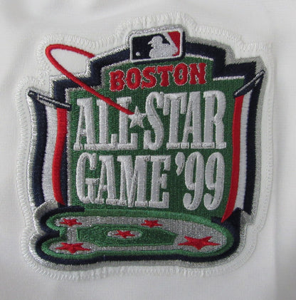 Pedro Martinez Hof Autographed/Ins Mitchell & Ness Jersey Red Sox Beckett 176376