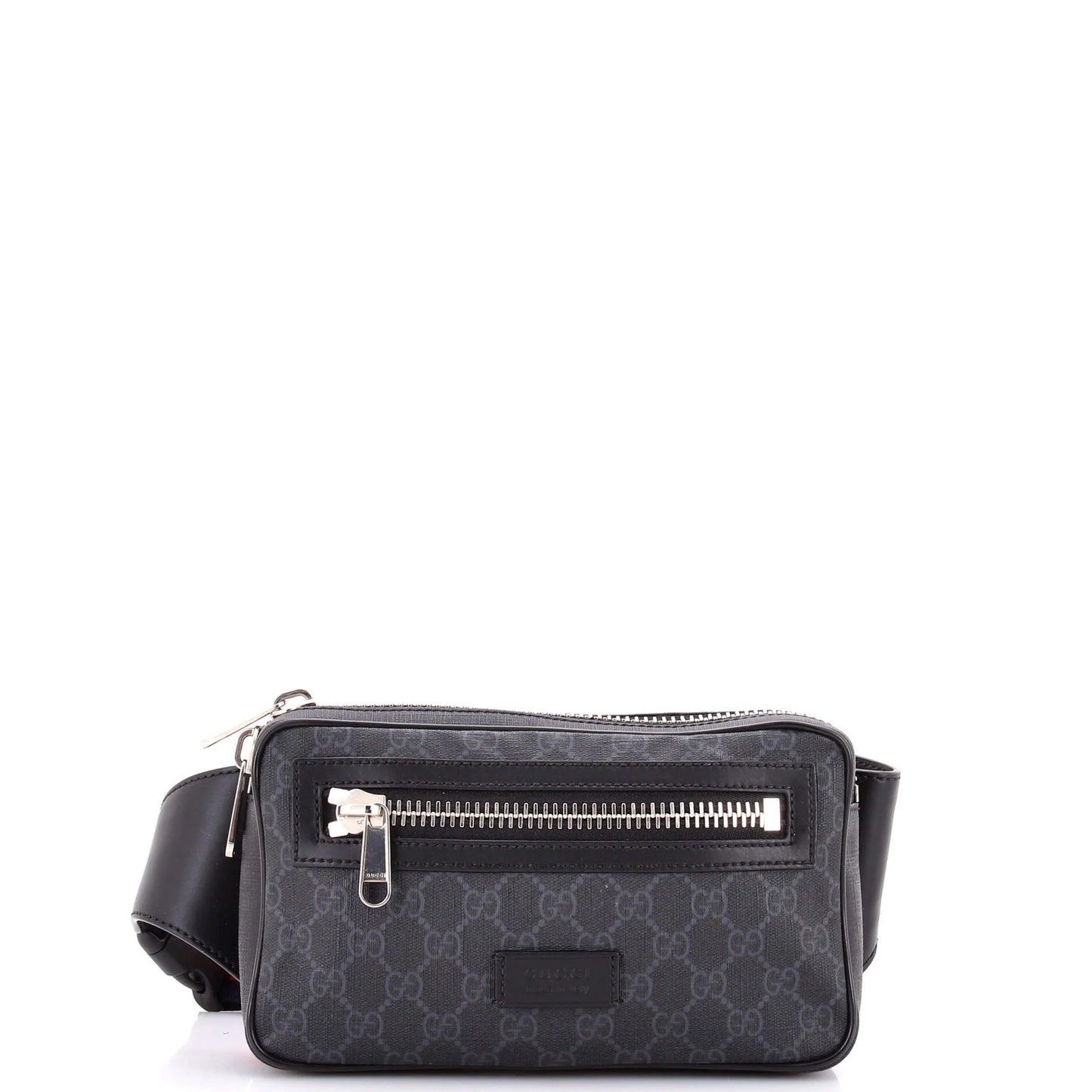 Gucci Soft Zip Belt Bag Gg Coated Canvas Small