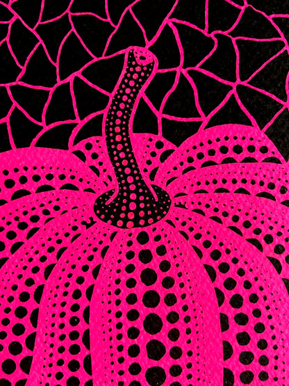 Yayoi Kusama, Lithograph Coa Original Certified Hand-Numbered