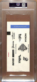 Bobby Bowden/Frank Beamer Signed/Auto 2000 Sugar Bowl Full Ticket Psa/Dna 194192