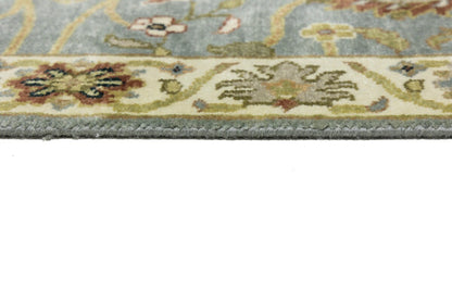 Muted Floral Peshawar Osh Chobi Runner Rug