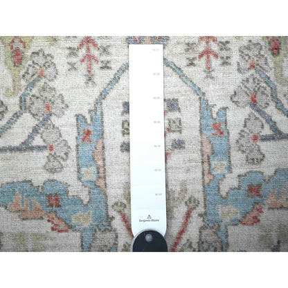 4'X5'10" Gray Fine Aryana Bidjar Garus Design Runner Oriental Rug