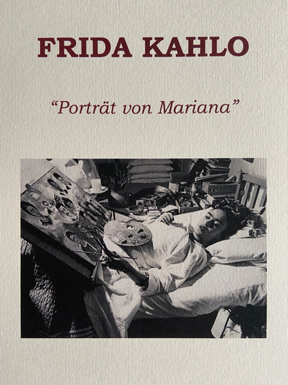 Frida Kahlo Lithograph 1986 Coa Numbered Hand Signed Limited