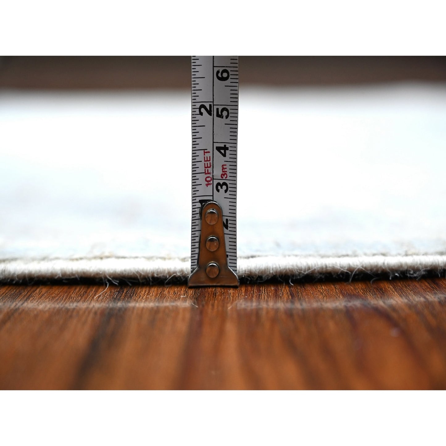 2'9"X19'6" Cloud Gray Afghan Angora Oushak Oversized Runner Oriental Rug