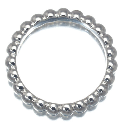 Van Cleef & Arpels Ring Perlee Medium Eu50 18K 750 White Gold