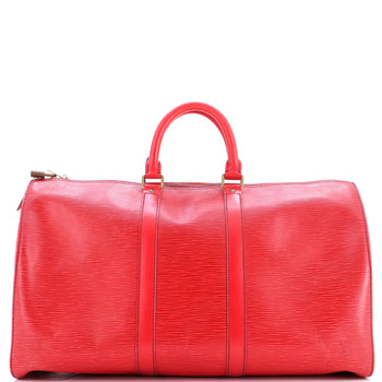 Louis Vuitton Keepall Bag Epi Leather 45