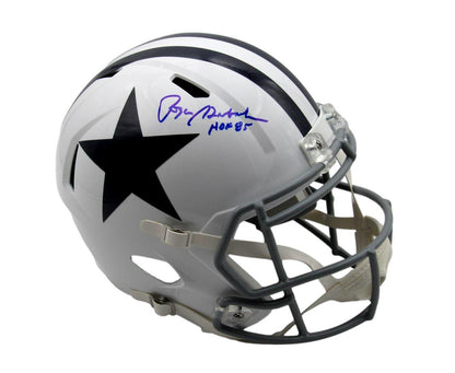 Roger Staubach Hof Signed/Inscr Full Size
