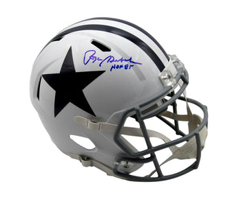 Roger Staubach Hof Signed/Inscr Full Size