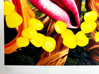 Jeff Koons Lithograph Mori Museum Coa Numbered Limited Edition In 200