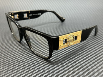 Versace Ve3350 Gb1 Black Gold Men'S 53 Mm