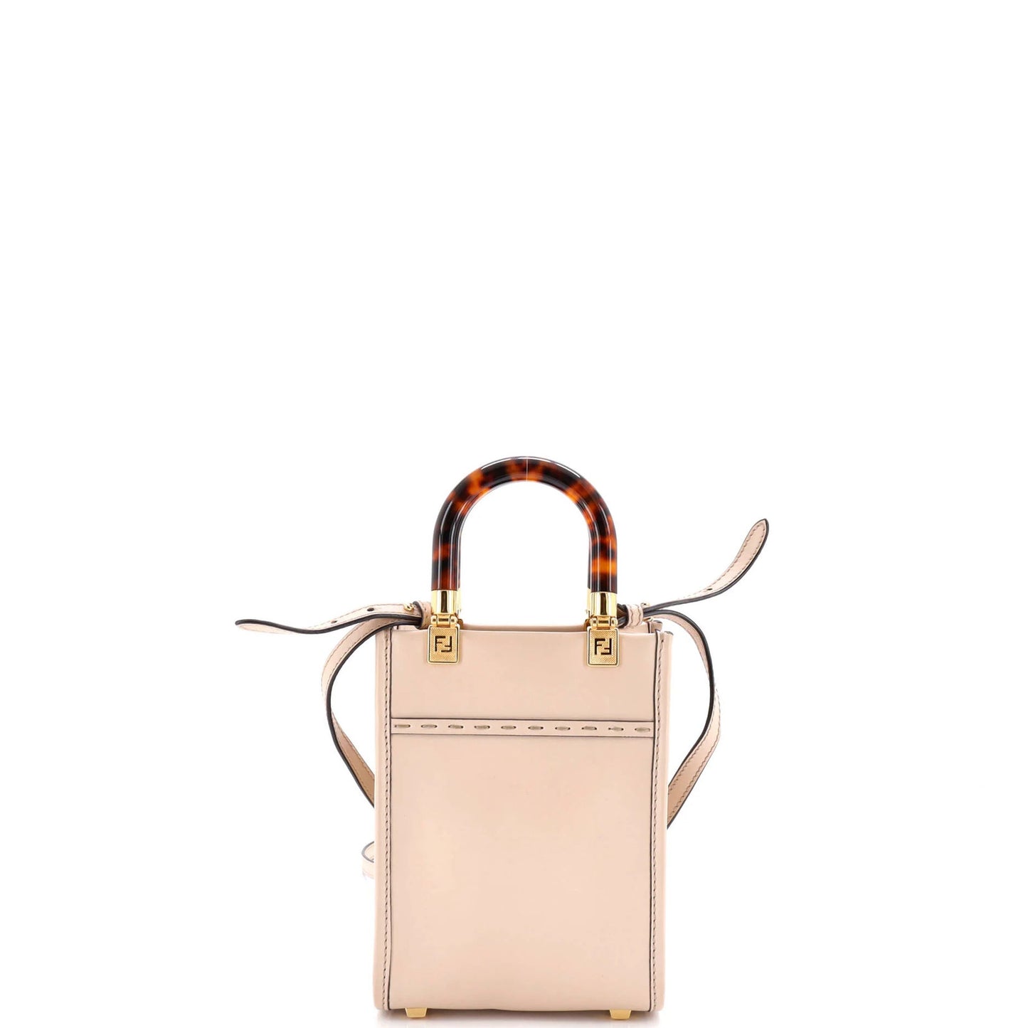 Fendi Sunshine Shopper Tote Leather Mini
