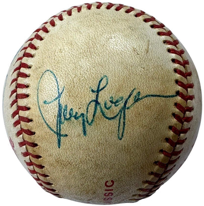 Hall Of Famers And Stars Old Timers Classic Autographed Official Baseball (Jsa)