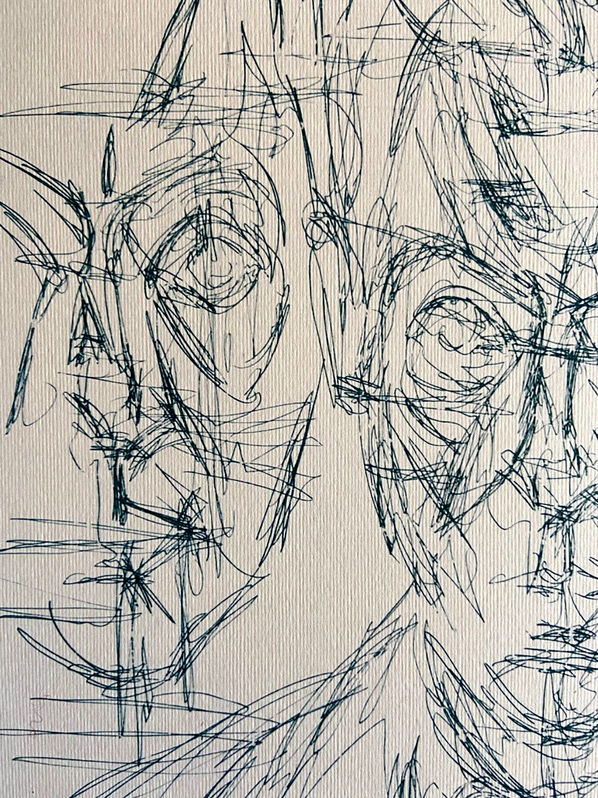 Alberto Giacometti Lithograph Certificated Numbered Coa Signed