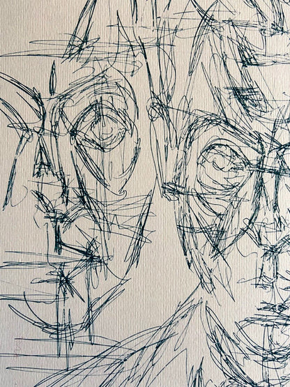 Alberto Giacometti Lithograph Certificated Numbered Coa Signed