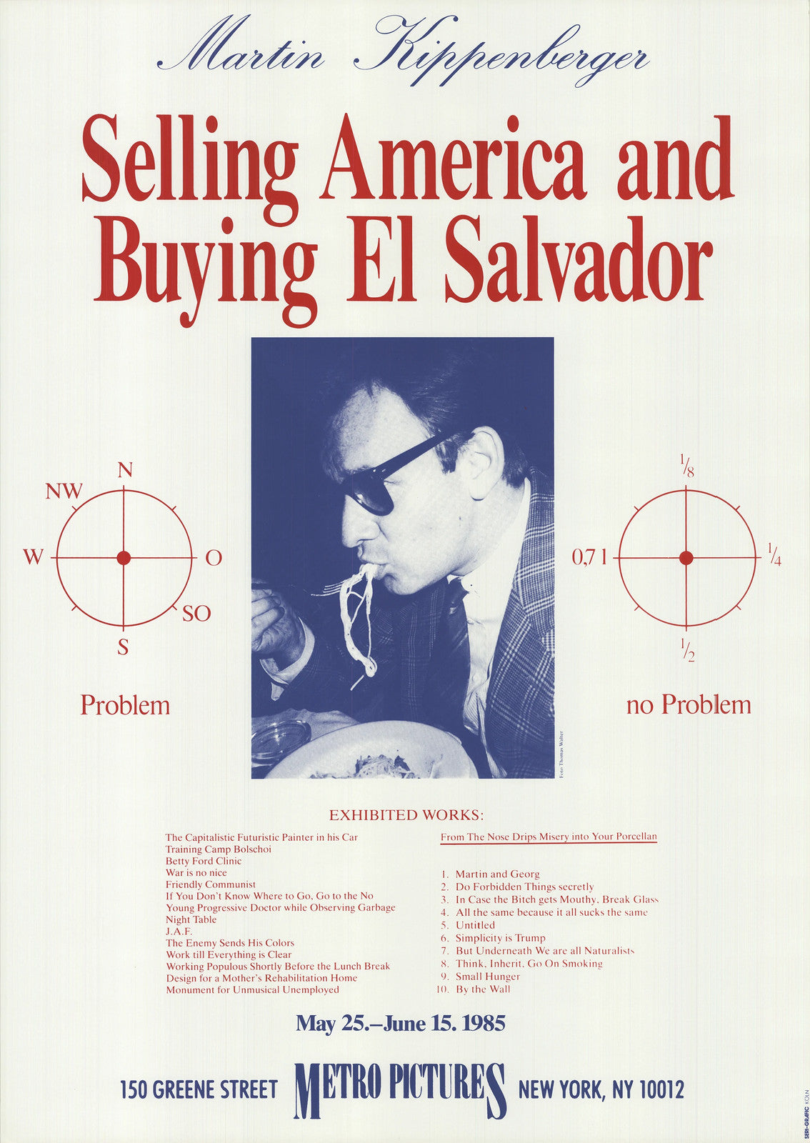 Martin Kippenberger Selling America And Buying El Salvador " Offset L