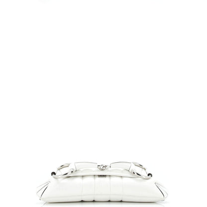 Gucci Horsebit Chain Shoulder Bag Vertical Quilted Leather Medium