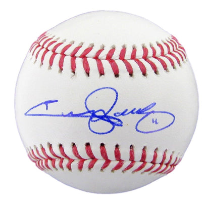 Jimmy Rollins Signed/Auto Oml Baseball Philadelphia Phillies Psa/Dna 189595