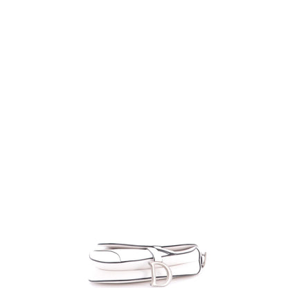 Christian Dior Saddle Handbag Leather Medium