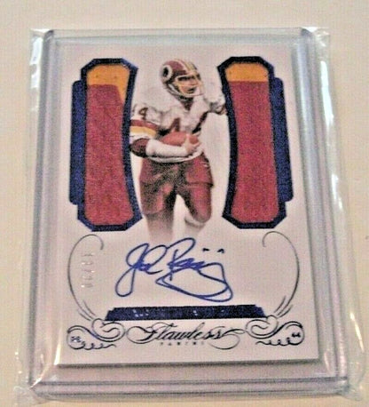 John Riggins 2016 Flawless Sapphire Game Used