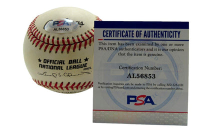 Bo Wallace Signed Onl Baseball Negro League Newark Eagles Psa/Dna 177350