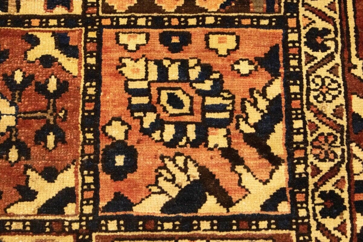 10X12'5 Ft Handmade Vintage Oriental Rug